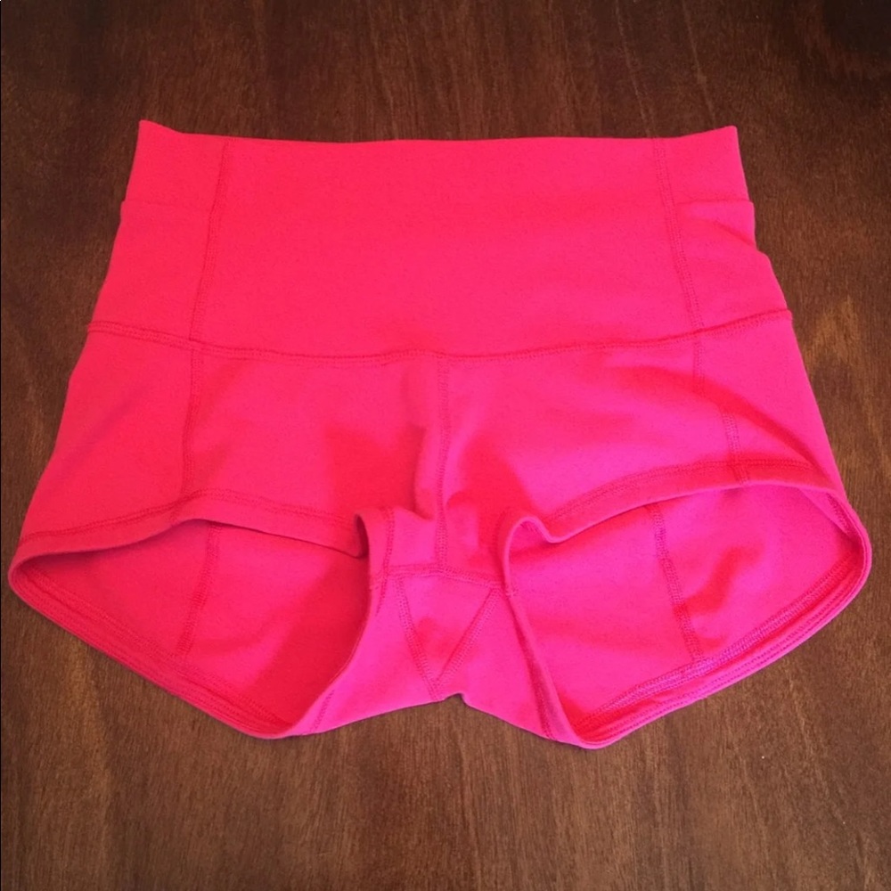 Lululemon high waist boogie shorts